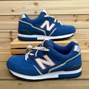Blue New Balance 594 Sneakers Trainers w/ Suede Leather w/ Box